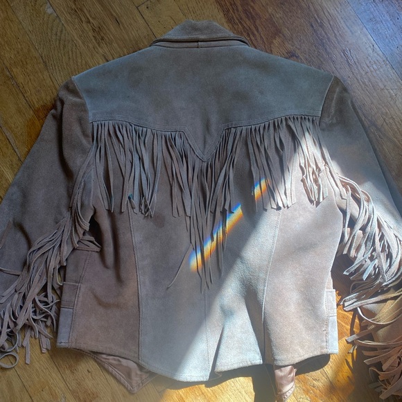 Vintage fringe jacket - Picture 7 of 11